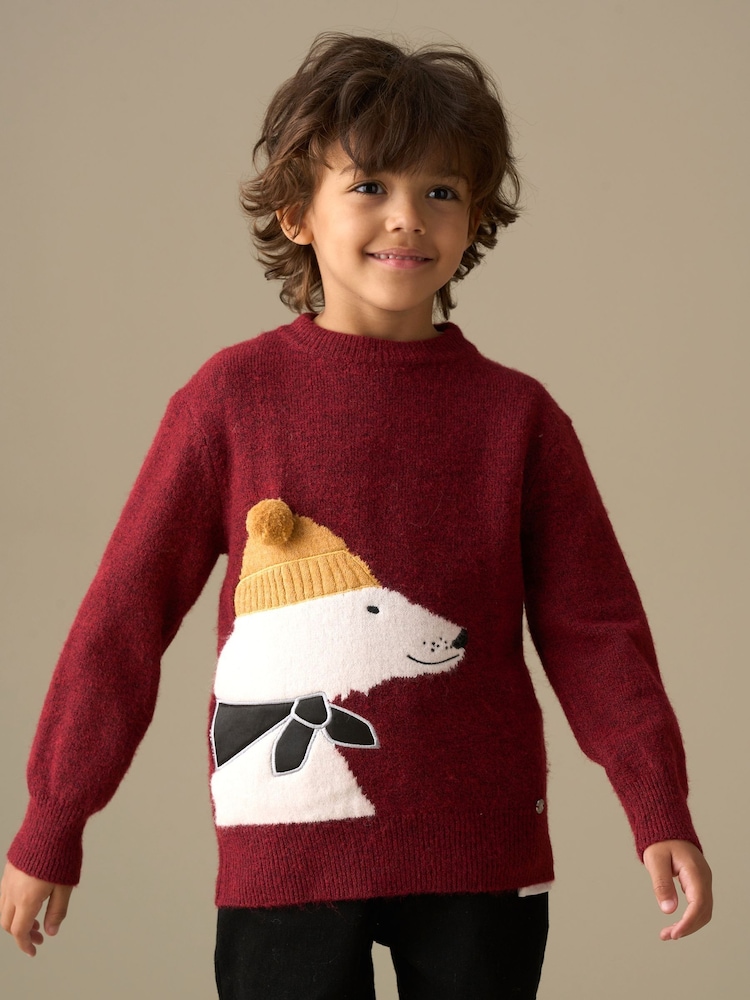 Angel & Rocket Red Erik Novelty Jumper - Image 2 of 8 Angel & Rocket Red Erik Novelty Jumper - Image 2 of 8