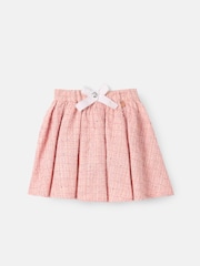 Angel & Rocket Pink Faye Tweed Skirt - Image 5 of 7