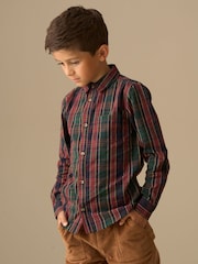 Angel & Rocket Green Felix Double Faced Shirt - Image 1 of 8