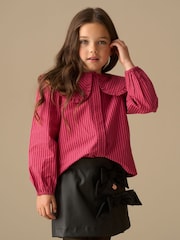 Angel & Rocket Pink Maggie Frill Collar Shirt - Image 2 of 9