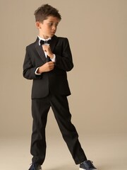 Angel & Rocket Black Tanner Tuxedo Trousers - Image 2 of 7