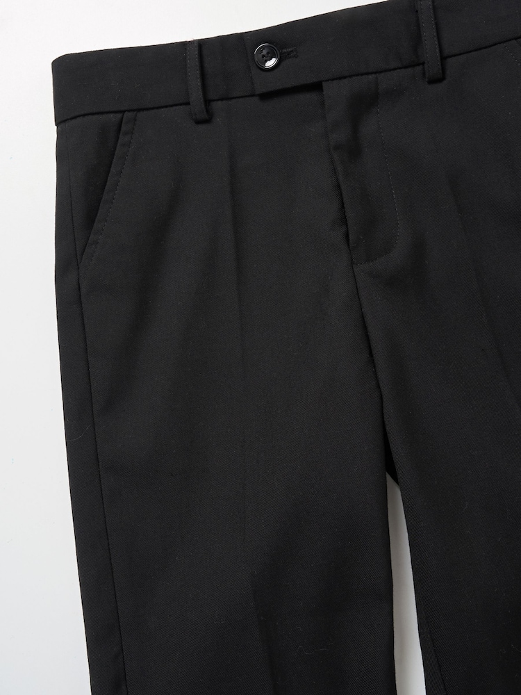 Angel & Rocket Black Tanner Tuxedo Trousers - Image 7 of 7 Angel & Rocket Black Tanner Tuxedo Trousers - Image 7 of 7