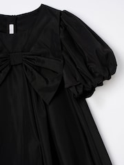 Angel & Rocket Black Nadia Puffball Bow Collar Dress - Image 9 of 9