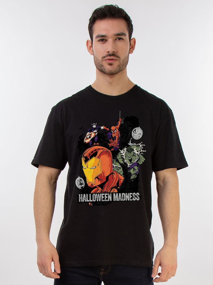 Brands In Black Marvel Halloween Madness T-shirt - Image 1 of 5