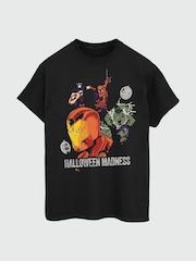 Brands In Black Marvel Halloween Madness T-shirt - Image 4 of 5