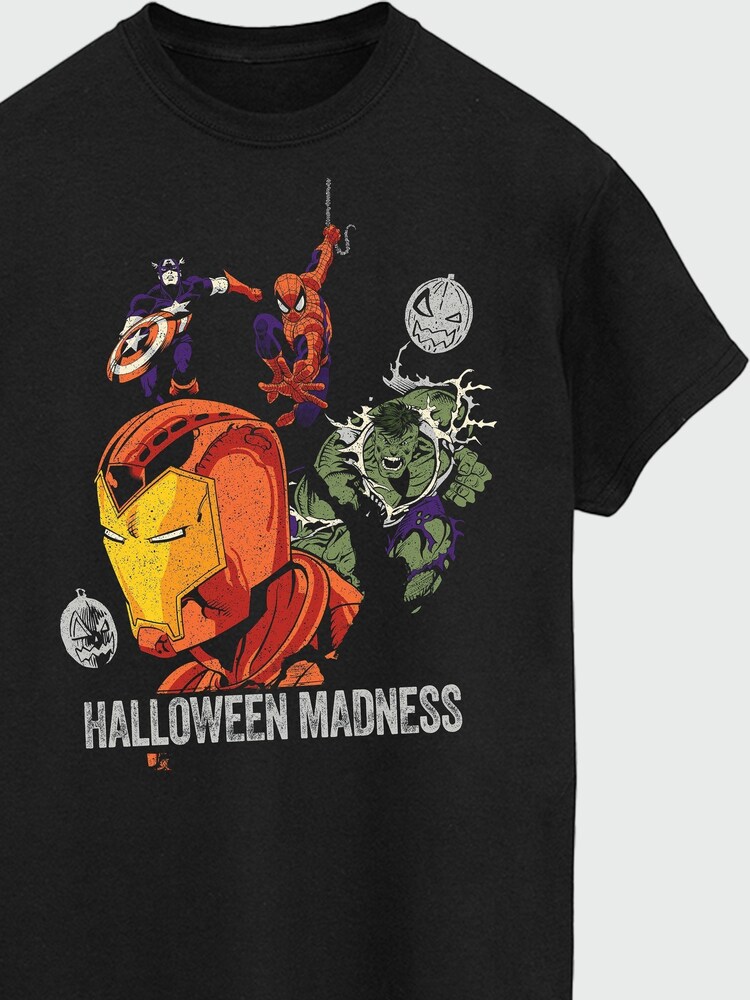 Brands In Black Marvel Halloween Madness T-shirt - Image 5 of 5