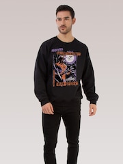 Brands In Black Marvel Spider-Man Halloween Sweat Top - Image 2 of 4
