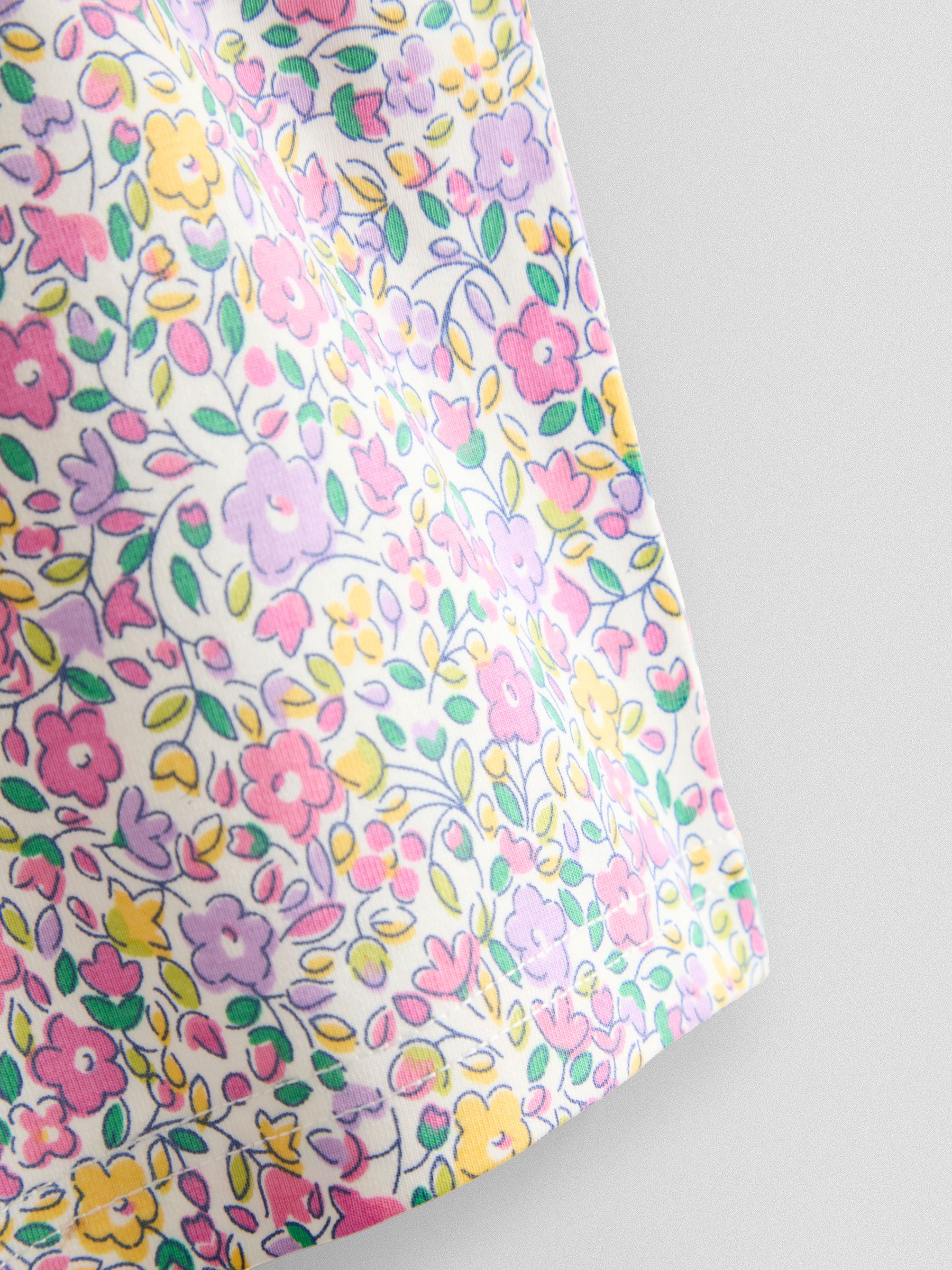 Buy JoJo Maman Bébé Fucshia Pink Floral 2-Pack Cycle Shorts from