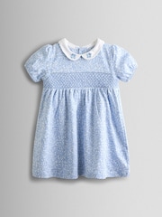 JoJo Maman Bébé Blue Dress - Image 2 of 7