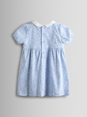 JoJo Maman Bébé Blue Dress - Image 3 of 7