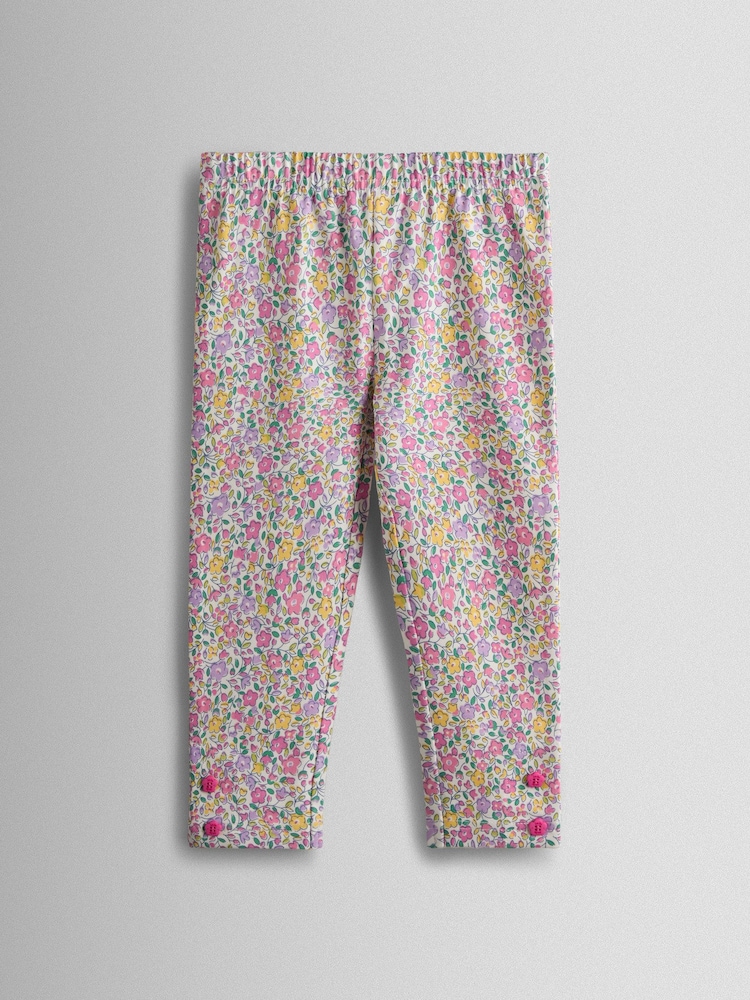 JoJo Maman Bébé Pink 2-Pack Leggings - Image 2 of 7
