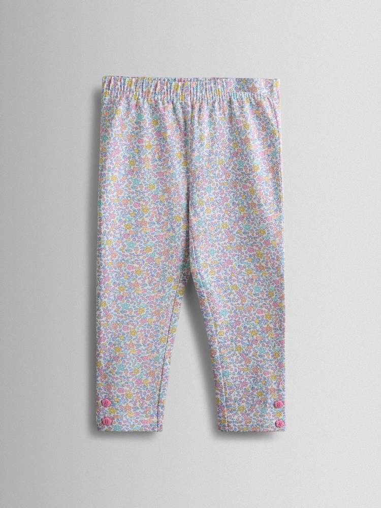 JoJo Maman Bébé Yellow 2-Pack Leggings - Image 2 of 7