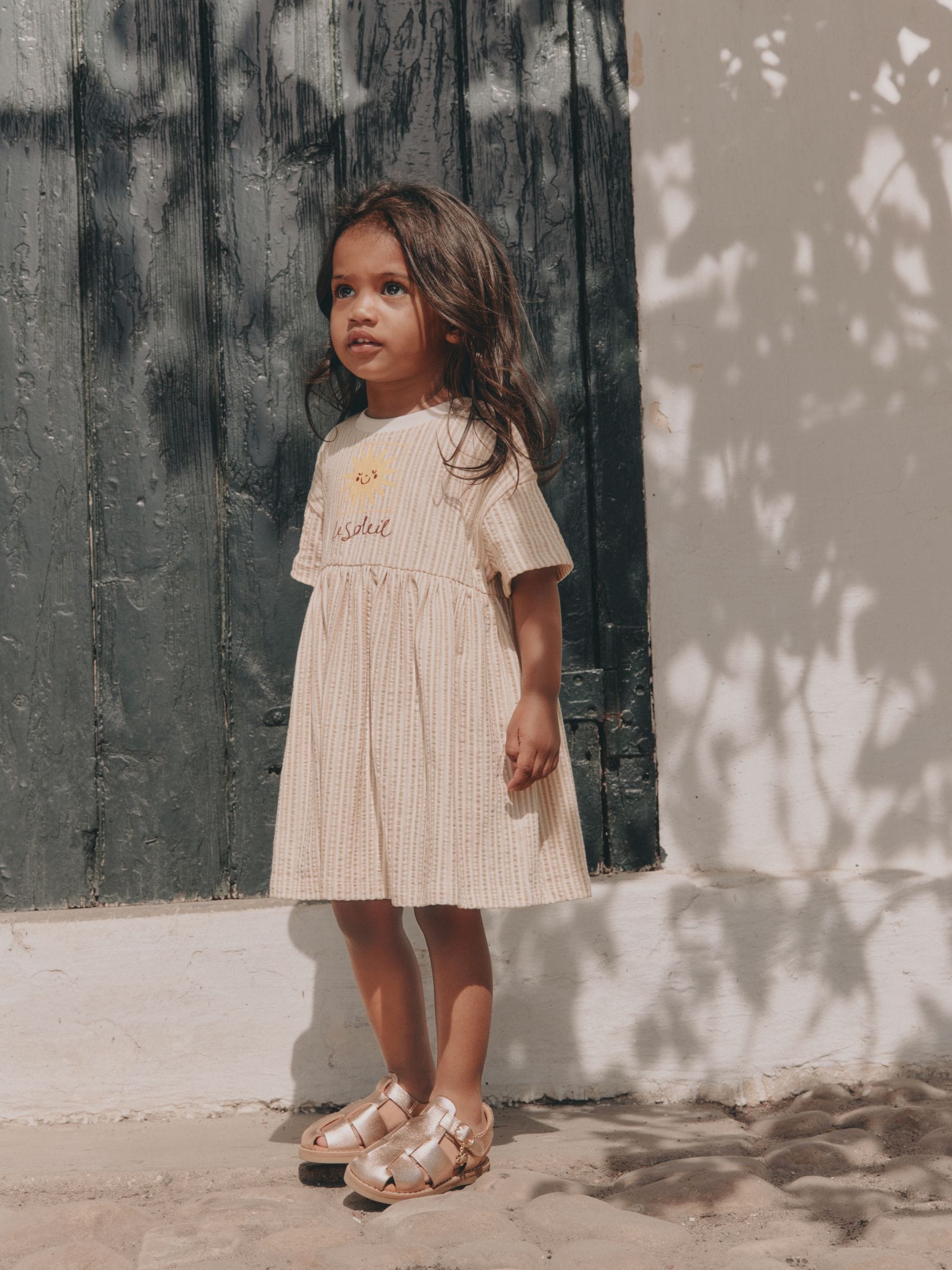 Buy Neutral Essential Jersey Dress (3mths-7yrs) from Next USA