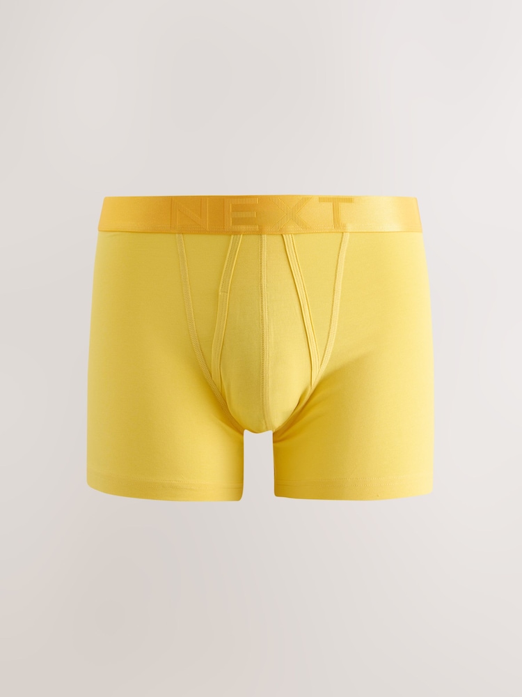 Bright Yellow/ Pink/ Blue 10 pack A-Front Boxers - Image 2 of 14 Bright Yellow/ Pink/ Blue 10 pack A-Front Boxers - Image 2 of 14