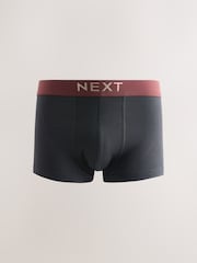 Slate Grey Base Pastel Waistband - Hipster-Boxershorts aus Baumwollmischung mit hohem Baumwollanteil - Bild 10 von 14