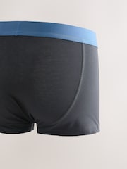 Slate Grey Base Pastel Waistband - Hipster-Boxershorts aus Baumwollmischung mit hohem Baumwollanteil - Bild 7 von 14