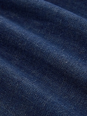 Indigo Maternity Linen Blend Drawstring Shorts - Image 9 of 9