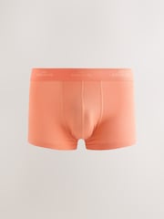 Orange/Blue Bright Supima Signature Comfort Soft Trunks - Image 4 of 8