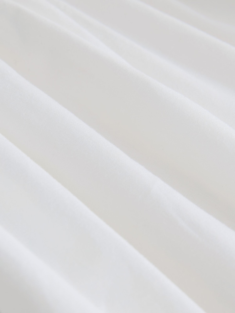 White Maternity Shirred Maxi Skirt - Image 9 of 9