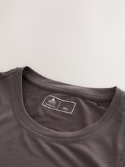 Chocolate Brown Maternity Ruched Side Modal Sports Vest - Image 8 of 8