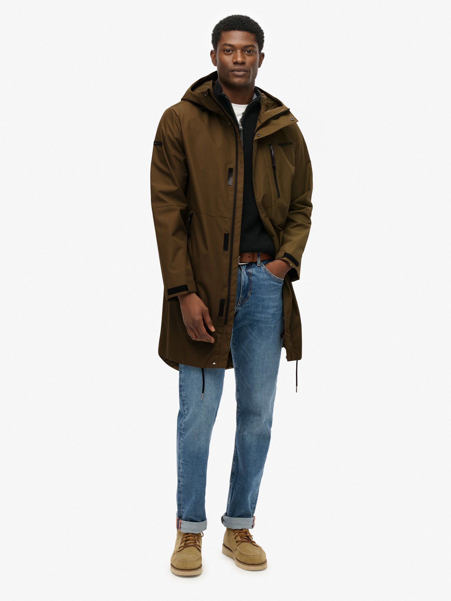 Comprar Parka técnica Hooded con cola de pez de Superdry de Next Chile