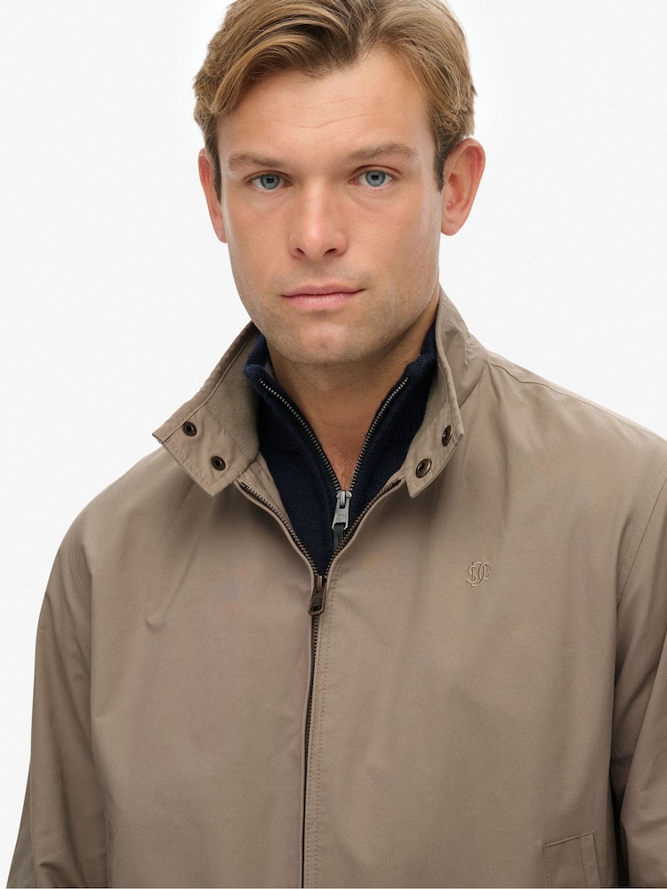 Buy Superdry Green Classic Harrington Jacket from Next Saudi Arabia
