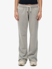 Superdry Grey Athletic Essentials Low Rise Flare Joggers - Image 4 of 8