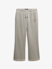 Superdry Grey Athletic Essentials Low Rise Flare Joggers - Image 7 of 8