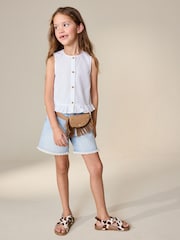 White Sleeveless Waistcoat (3-16yrs) - Image 2 of 7