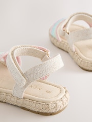 Multi Pastell - Ankelreim-sandaler med Borrelås - Bilde 8 av 8