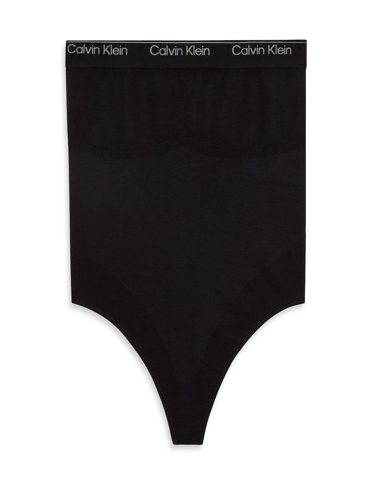 Calvin Klein Black Shapewear Bodysuit Icon - Image 1 of 1 Calvin Klein Black Shapewear Bodysuit Icon - Image 1 of 1