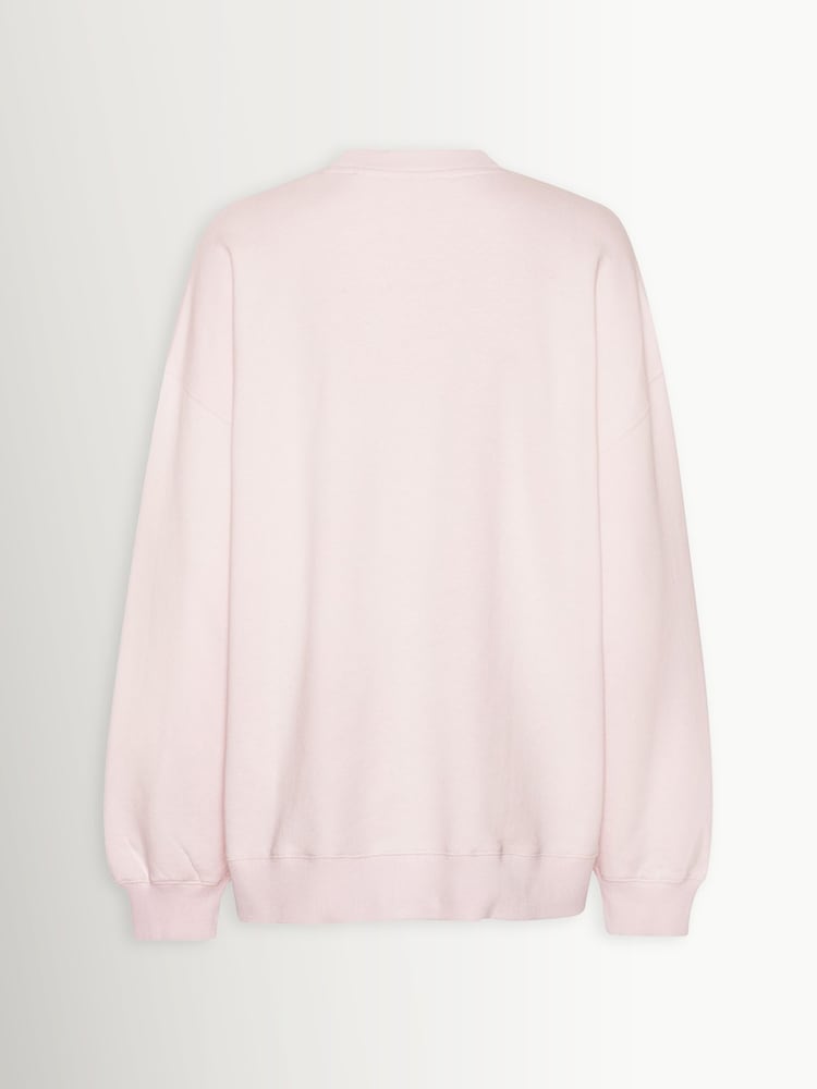 Rotate Pink Heavy Crewneck Sweatshirt - Image 2 of 3