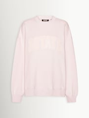 Rotate Pink Heavy Crewneck Sweatshirt - Image 4 of 6