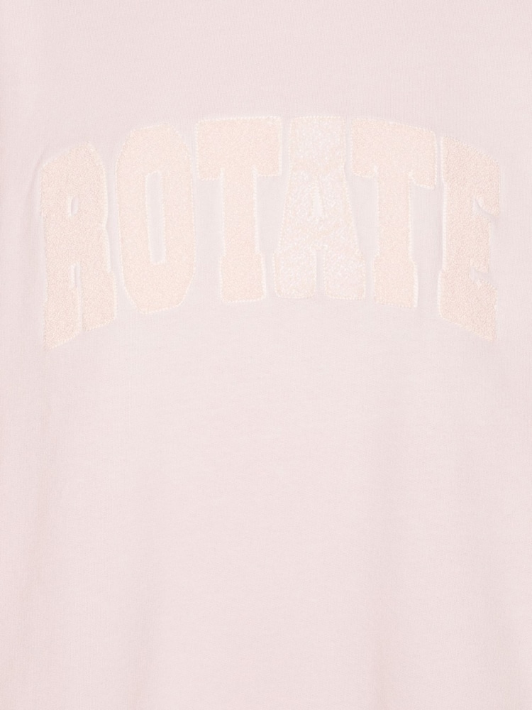 Rotate Pink Heavy Crewneck Sweatshirt - Image 6 of 6