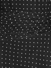 Rotate Black Polka Dot Maxi Waist Tie Dress - Image 3 of 3