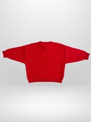 Religion Red Skully Jumper With White Intarsia Skull And Crossbone - Image 3 of 4