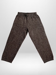Religion Brown Skully Knitted Joggers With Small Skull & Crossbone Contrast Logo - Image 1 of 5