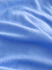 Blue/Ecru Scoop Neck Vests With Linen 2 Pack - Image 9 of 10