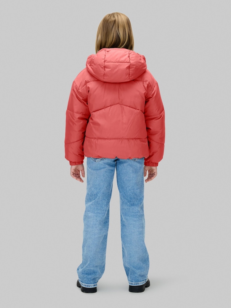 Calvin Klein Pink Puffer Jacket - Image 2 of 5 Calvin Klein Pink Puffer Jacket - Image 2 of 5