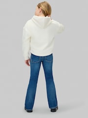 Calvin Klein Blue Mid Rise Flared Jeans - Image 5 of 6