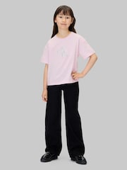 Calvin Klein Pink Logo T-Shirt - Image 3 of 6