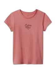 Calvin Klein Pink Logo T-Shirt - Image 6 of 6