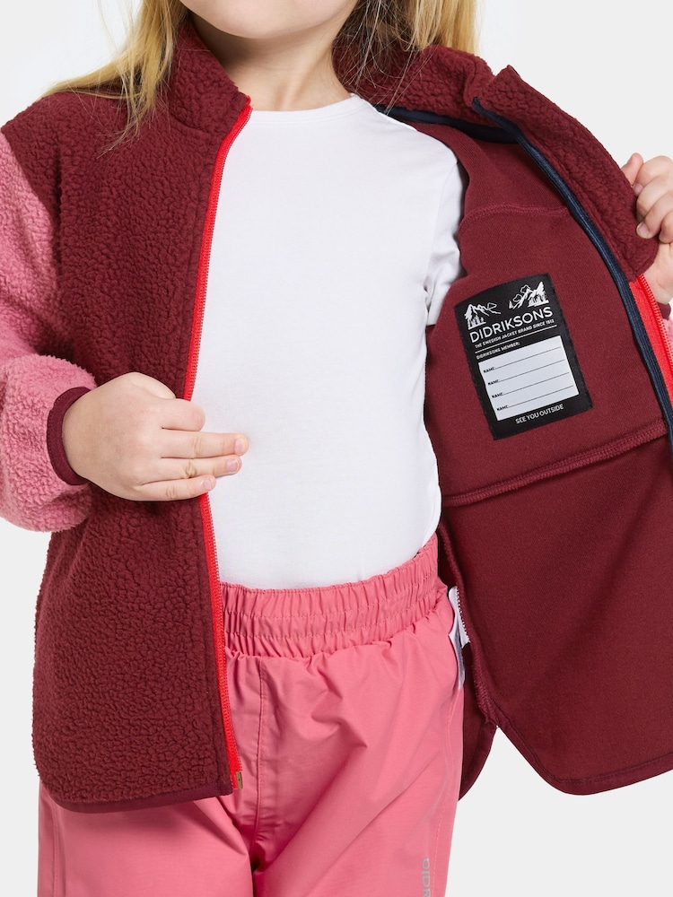 Didriksons Anten Kids Fleece - Image 5 of 5 Didriksons Anten Kids Fleece - Image 5 of 5
