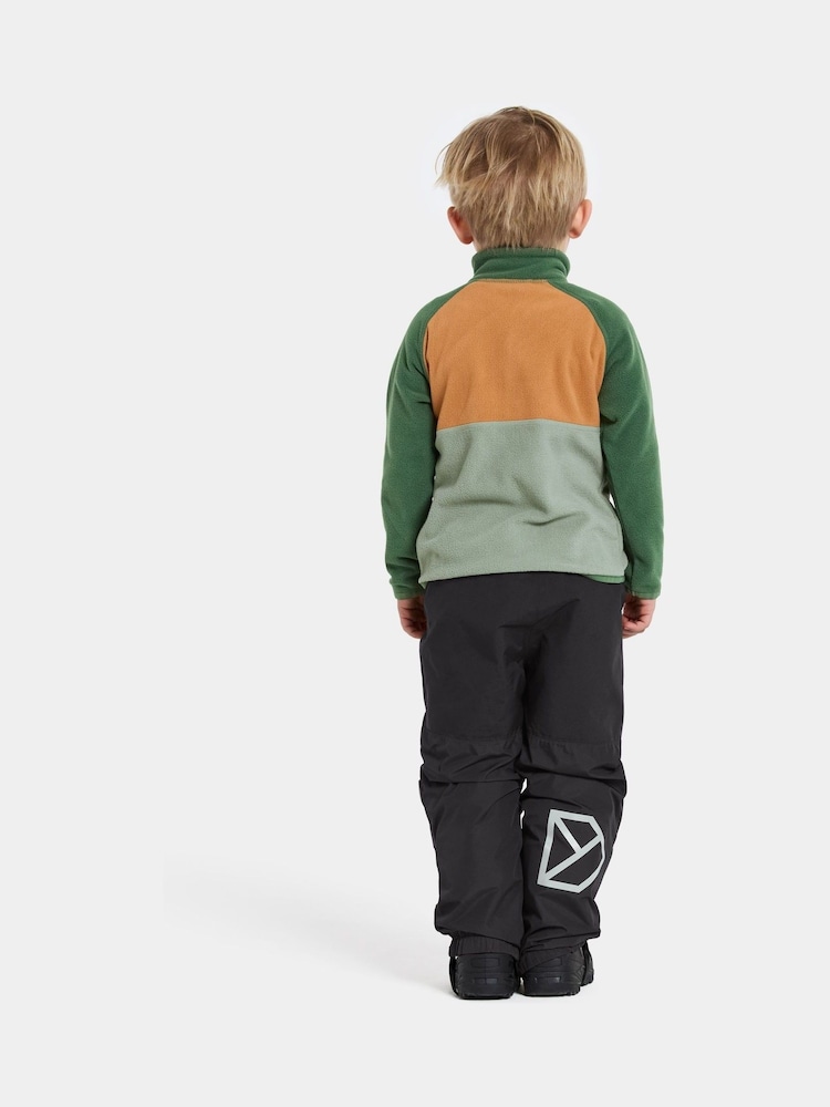 Didriksons Monte Kids Half-Button Fleece - Image 2 of 4 Didriksons Monte Kids Half-Button Fleece - Image 2 of 4