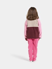 Didriksons Red Monte Kids Half-Button Fleece - Image 3 of 4