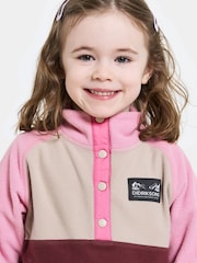 Didriksons Red Monte Kids Half-Button Fleece - Image 4 of 4