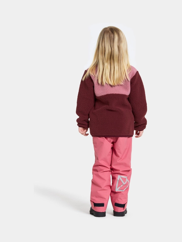 Didriksons Gosig Kids Half-Zip Fleece - Image 2 of 4 Didriksons Gosig Kids Half-Zip Fleece - Image 2 of 4