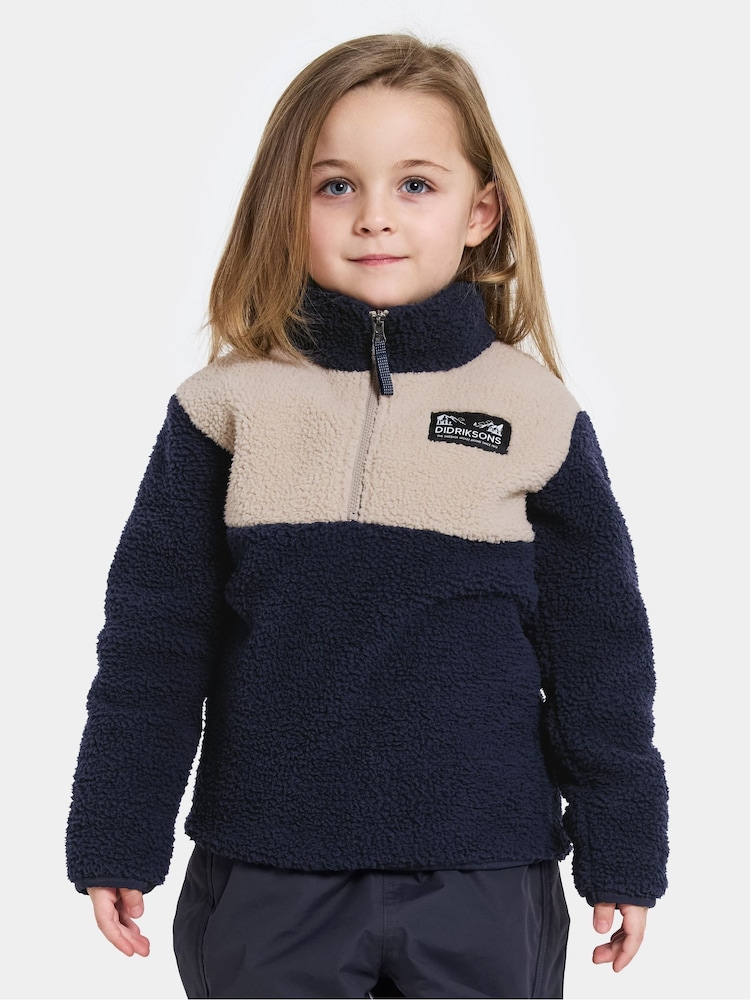 Didriksons Gosig Kids Half-Zip Fleece - Image 1 of 4 Didriksons Gosig Kids Half-Zip Fleece - Image 1 of 4