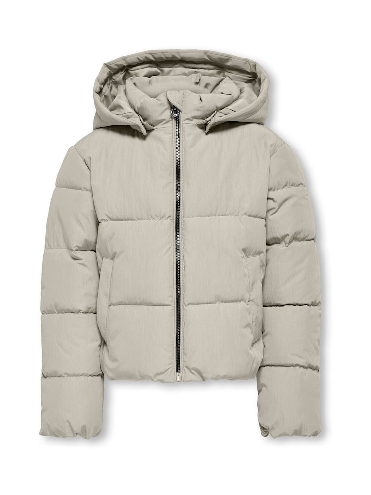 ONLY KIDS Grey Puffer Coat - Bild 2 von 4