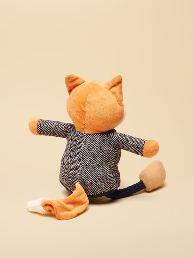 Joules Tweed Jonty Fox Tweed Pet Toy - Image 2 of 3